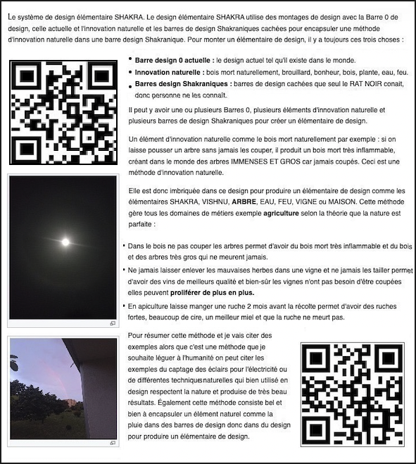 SHAKRA Explication Detaillee